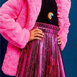 Lola + The Boys Pink and Purple Skirt